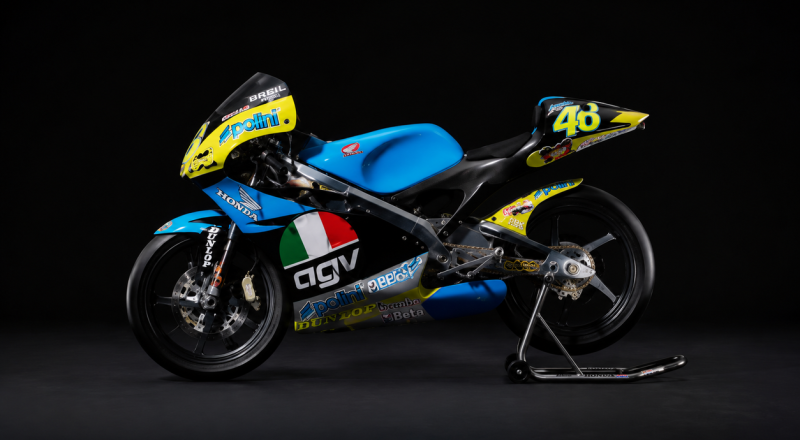 Motor Legendaris Valentino Rossi yang Pernah Balapan di Sentul Resmi Dilelang