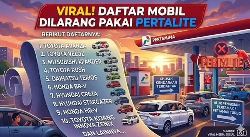 Heboh Mobil Populer Disebut Bakal Dilarang Isi Pertalite, Begini Respons Pertamina